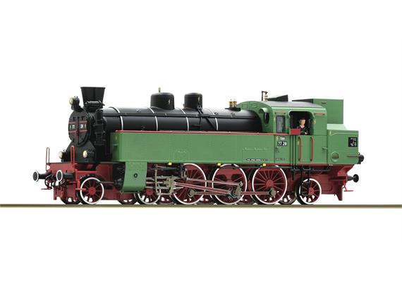 Roco 78084 Dampflokomotive 77.28, ÖBB, AC 3L, digital MM/DCC mit Sound - H0 (1:87) | Bild 1