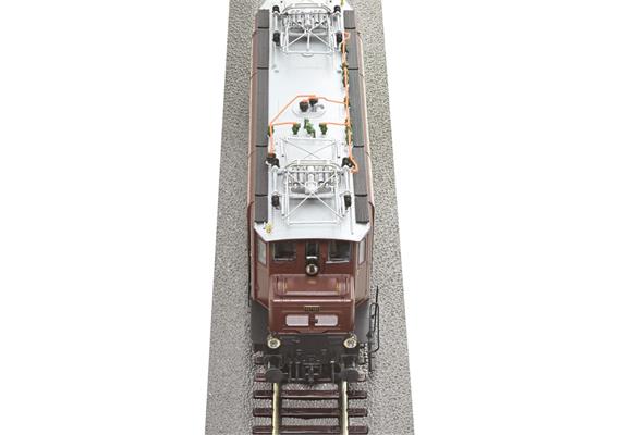 Roco 78090 SBB Ellok Ae 3/6 I 10700 braun, Wechselstrom AC, digital MM/DCC mit Sound - H0 | Bild 5