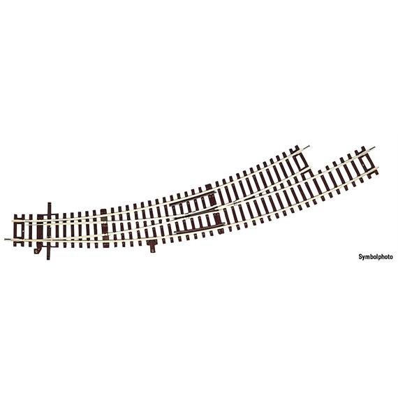 RocoLine 42472 Bogenweiche links BWl3/4, ohne Antrieb - H0 (1:87)