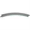 Rokuhan 97003 R003 Gleis gebogen R170-45°, 4 Stück - Z (1:220)