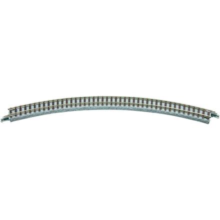 Rokuhan 97004 R004 Gleis gebogen R220-45°, 4 Stück - Z (1:220)