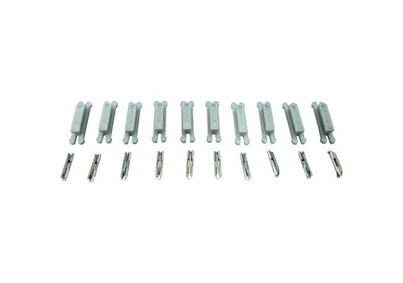 Rokuhan 97412 A012 Schienenverbinder, 10 Stück - Z (1:220)
