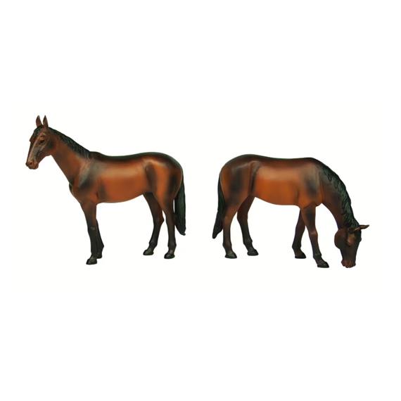 Scenecraft by Bachmann 22-201 G-Scale Figur Pferde auf der Weide