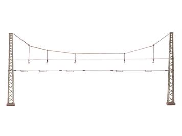 Sommerfeld 161 Profi-Quertragwerk, 0,7mm, Bausatz, ohne Masten - H0 (1:87)