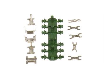 Sommerfeldt 304 Isolator-Brücke, 5 Stück - H0/H0m (1:87)