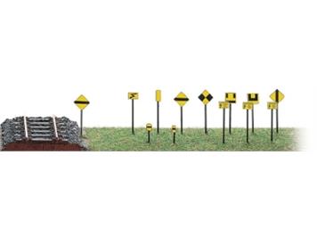 Sommerfeldt 323 Fahrleitungssignaltafeln SBB - H0/H0m (1:87)