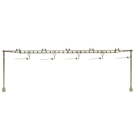 Sommerfeldt 370 Quertragwerk komplett mit 2 Masten, Bausatz - H0/H0m (1:87)