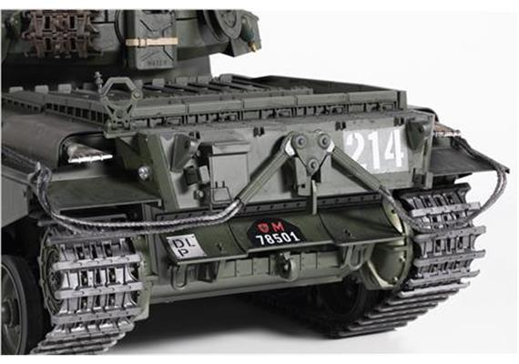 Tamiya 56045 RC British Tank Centurion MKIII Full Option Kit, mit Schweizer Decals - 1:16 | Bild 4