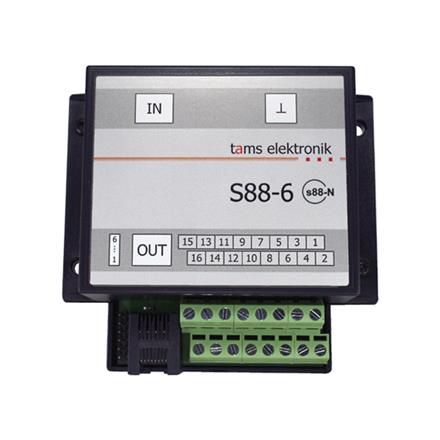 Tams 44-01607-01 s88-Rückmeldemodul mit zusätzlicher Masseanbindung - Fertig-Gerät