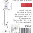 Tams 81-30278-05 Blink-LEDs 3 mm, rot, 5 Stück | Bild 1
