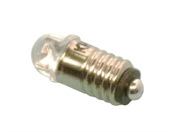 Tams 81-40221-02 LED Halbkugel 5mm warmweiss mit Gewindesockel E5,5 für 16 - 24V, 2 Stück