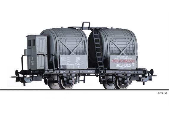 Tillig 76762 Weinfasswagen Nicolas Masson