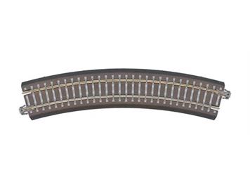 Tillig 83707 Bettungsgleis grau Gleisstück R22 Gebogenes Gleis R353 mm / 15° - H0m