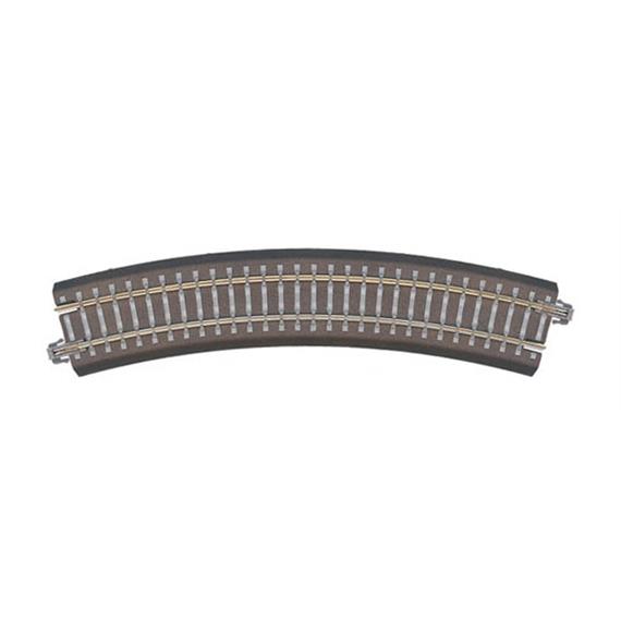 Tillig 83707 Bettungsgleis grau Gleisstück R22 Gebogenes Gleis R353 mm / 15° - H0m