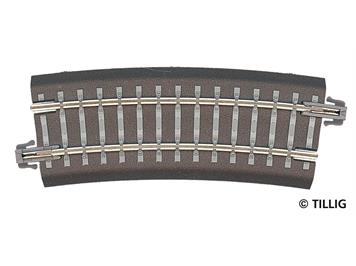 Tillig 83710 gebogenes Gleis R1 R310/15°