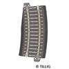 Tillig 83726 Bettungsgleis grau Gleisstück R12/22 Pass-Stück links R310-353 mm / 15° - H0m