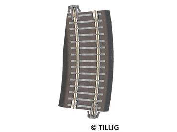 Tillig 83726 gebogenes Pass-Stück K-links R310-353/15°