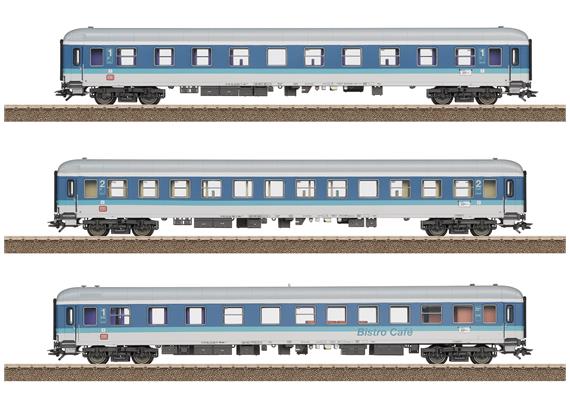 TRIX 23200 Personenwagen-Set InterRegio 3-teilig mit LED-Innbeleuchtung - H0 (1:87) | Bild 1
