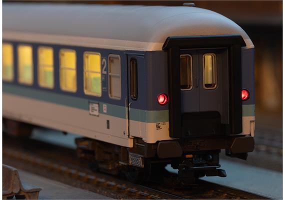 TRIX 23201 Personenwagen-Set InterRegio, 2-teilig mit LED-Innenbeleuchtung - H0 (1:87) | Bild 2
