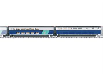 TRIX 23489 Ergänzungswagenset 3 TGV Euroduplex - H0 (1:87)