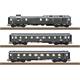 TRIX 23650 DRG Schnellzugwagen-Set FD 226 zur Baureihe 01 - H0 (1:87)