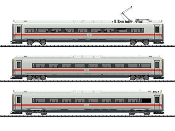 TRIX 23971 Ergänzungswagen-Set zum ICE 4, DC, digital DCC/MM/mfx mit Innenbeleuchtung - H0