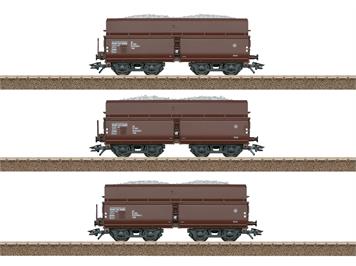 TRIX 24121 ÖBB 3er Selbstentladewagen-Set der Bauart Fad - H0 (1:87)