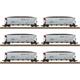 TRIX 24911 Hopper Car Set BNSF, sechs Kohletransportwagen, DC 2L- H0