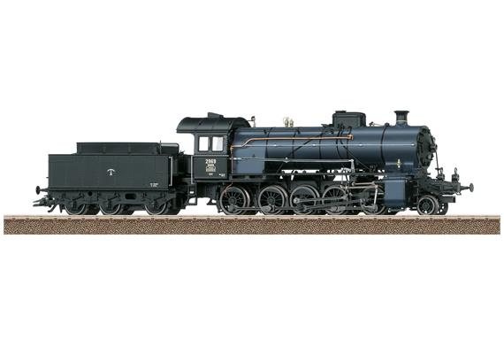 TRIX 25254 SBB Dampflok Serie C 5/6 2969 "Elefant", DC 2L, digital DCC/mfx/Sound/Rauch