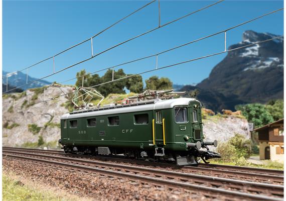 TRIX 25423 SBB E-Lok Re 4/4 Ursprungsausführung, DC 2L, DCC/mfx mit Sound - H0 | Bild 2