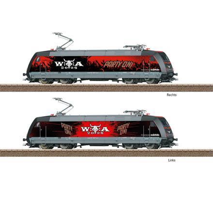 TRIX 25476 Elektrolokomotive BR 101 "Wacken", DC 2L, digital mfx/DCC/MM Sound - H0