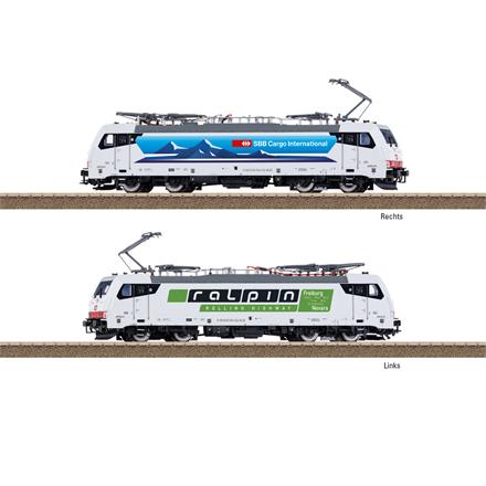 TRIX 25801 E-Lok BR 186 der Akiem SAS, SBB Cargo Intern, DC 2L, digital DCC/mfx/Sound - H0