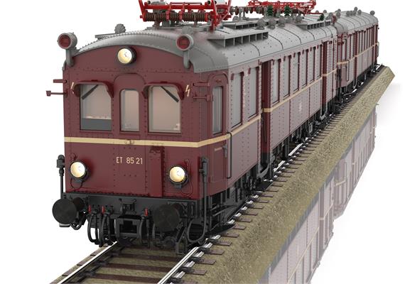 TRIX 25853 Triebwagen ET 85 DB in purpurrot, DC 2L, digital DCC/mfx/Sound - H0 (1:87) | Bild 5