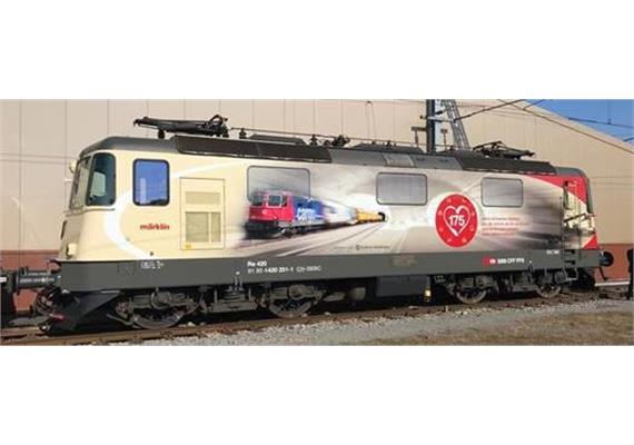 TRIX 25875 E-Lok Re 420 der SBB "175 Jahre Schweizer Bahnen", digital mfx+ DCC mit Sound | Bild 3