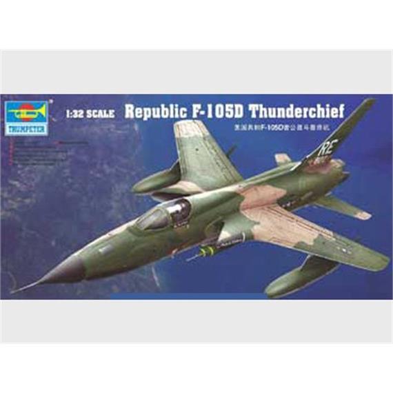 Trumpeter 02201 Republic F-105D Thunderchief 1:32
