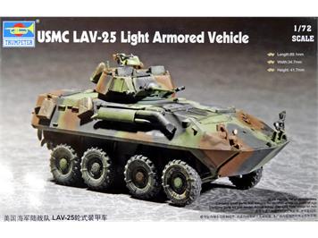 Trumpeter 07268 USMC LAV-25 Light Armored Vehicle