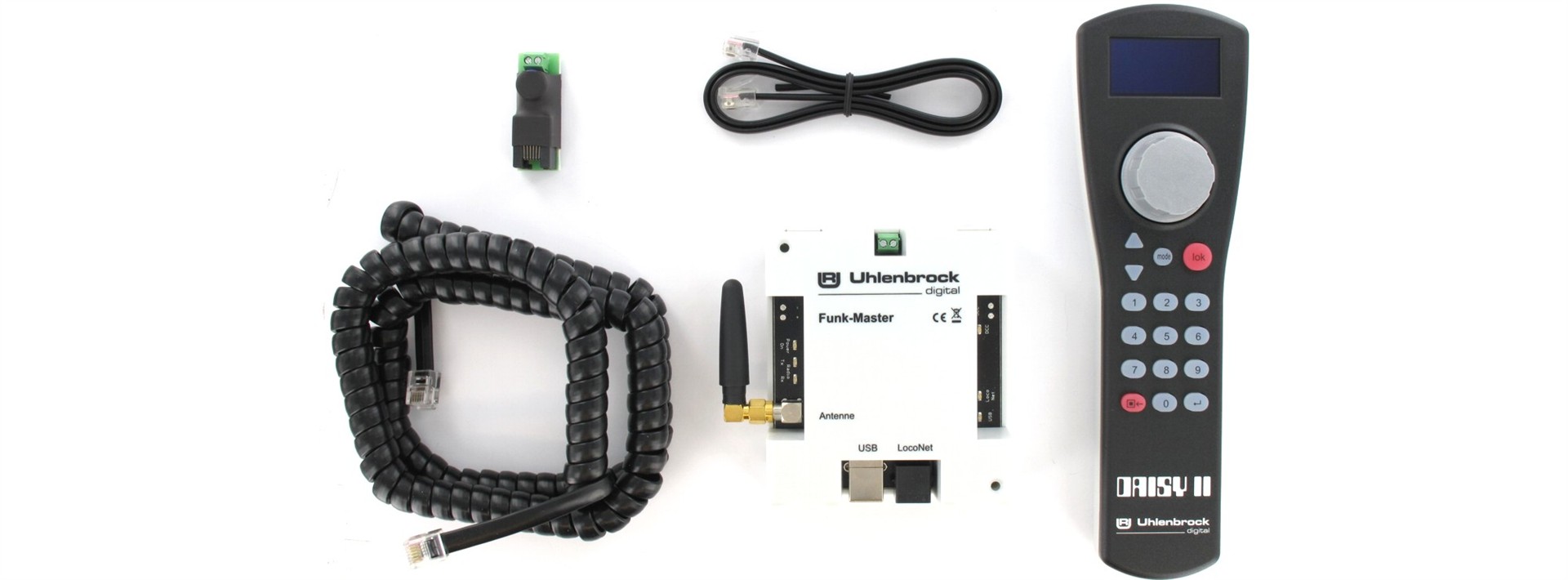 thumbnail image 2 of Uhlenbrock 66310 DAISY II Radio Module - NEW In Original Packaging, Model Railway Control 2 of 4