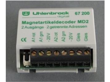 Uhlenbrock 67200 MD 2 Magnetartikel-DX für 2 Weichen