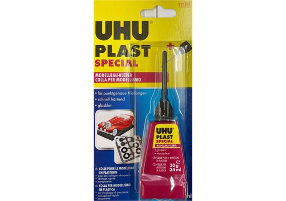 UHU 45885 Plast spezial, Flasche mit Feindosierspitze, 30 g | Bild 1