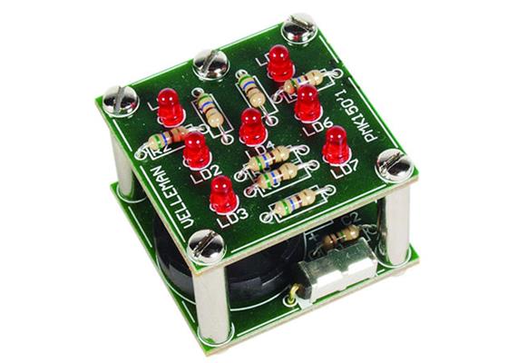 Vellemann-Minikit Schüttelwürfel Bausatz zum Löten | Bild 4