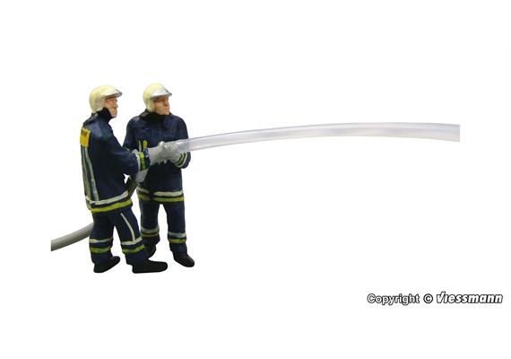 Viessmann 1542 Feuerwehrmänner beim Löschangriff, H0 (1:87)