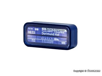 Viessmann 1898 Moderner Zugzielanzeiger mit LED-Beleuchtung - N (1:160)