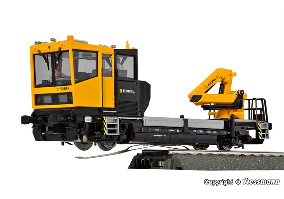 Viessmann 2611 ROBEL Gleiskraftwagen 54.22, für Dreileitersysteme AC, digital mit Sound | Bild 1