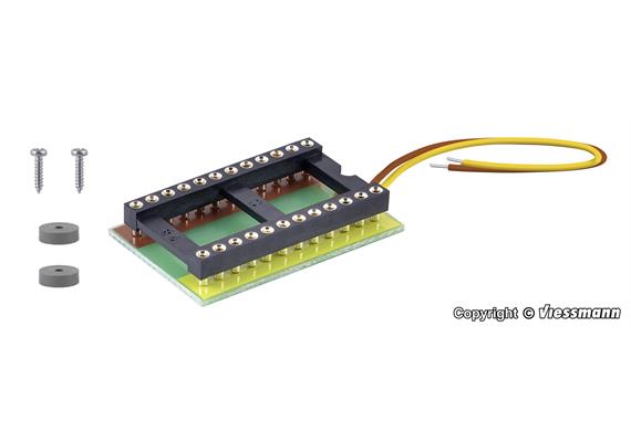 Viessmann 6049 Steckverteiler für Innenbeleuchtung auf Platine, 12-fach