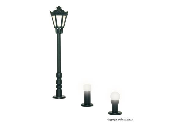 Viessmann 6160 Gartenleuchten-Set,schwarz - H0 (1:87)