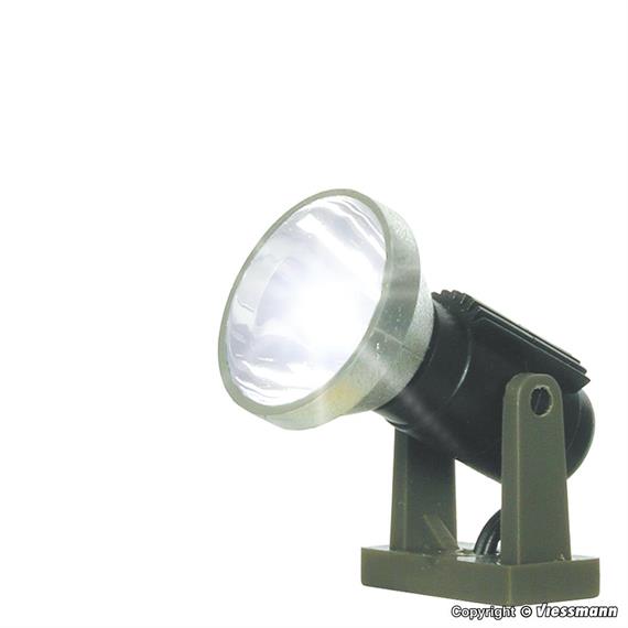 Viessmann 6330 Flutlichtstrahler nieder, LED weiß - H0 (1:87)