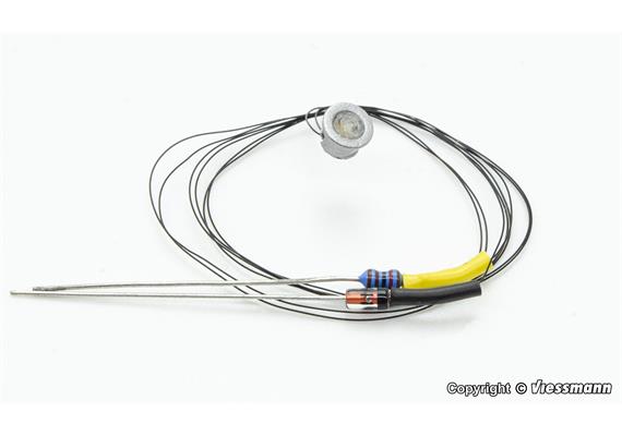 Viessmann 6340 Einbaustrahler modern, LED warmweiss, 3 Stück - H0 (1:87) | Bild 3