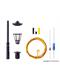 Viessmann 6720 Bausatz Parklaterne, LED warmweiss - H0 (1:87)