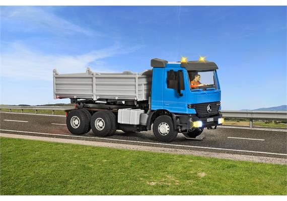 Viessmann 8000 CarMotion Basis Startset, MB ACTROS Muldenkipper mit Rundumleuchten - H0 | Bild 5
