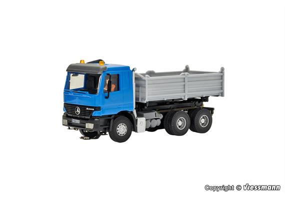 Viessmann 8000 CarMotion Basis Startset, MB ACTROS Muldenkipper mit Rundumleuchten - H0 | Bild 1